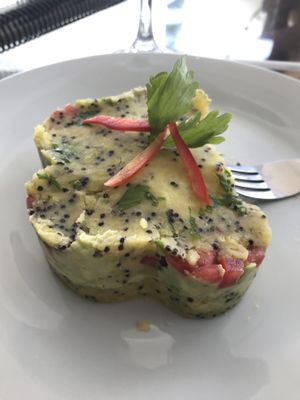 Causa de quinua  at Dawn on the Amazon Cafe in Iquitos