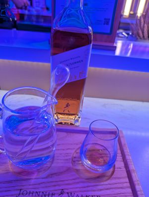Exclusive venue only limited whiskey tasting at Johnnie Walker - Princes Street in Edinburgh