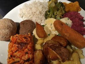 food choice at Tibits - Gurtengasse in Bern