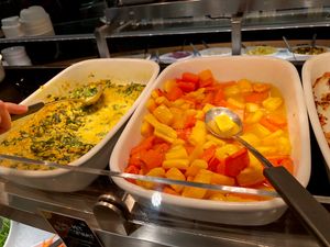 buffet at Tibits - Gurtengasse in Bern