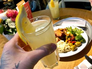 lemonade at Tibits - Gurtengasse in Bern