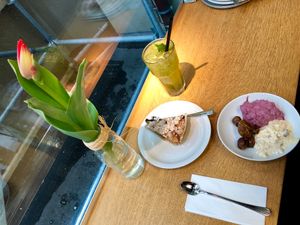 table at Tibits - Gurtengasse in Bern