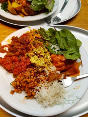 Vegan buffet  at Tibits - Gurtengasse in Bern