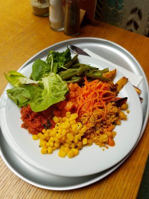 Vegan buffet  at Tibits - Gurtengasse in Bern