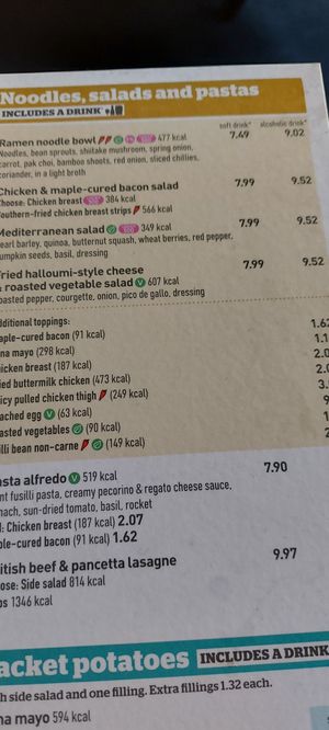 Ramen at The Isambard Kingdom Brunel - JD Wetherspoon in Portsmouth