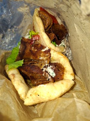  at Sacred Garden Plant Based Deli in Rhodes