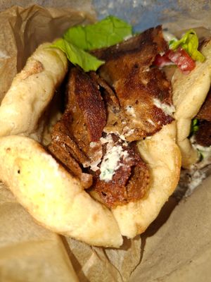  at Sacred Garden Plant Based Deli in Rhodes