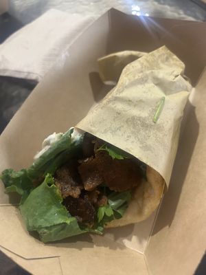   at Sacred Garden Plant Based Deli in Rhodes