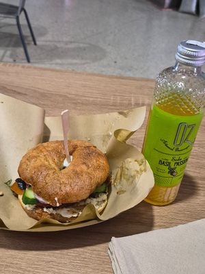  at Sacred Garden Plant Based Deli in Rhodes