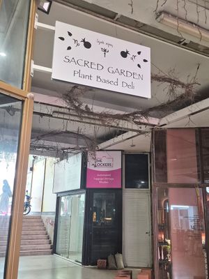  at Sacred Garden Plant Based Deli in Rhodes