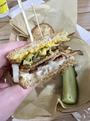 Reuben   at Sacred Garden Plant Based Deli in Rhodes