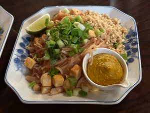 Pad Thai with Tofu at Thai Kitchen in Thunder Bay