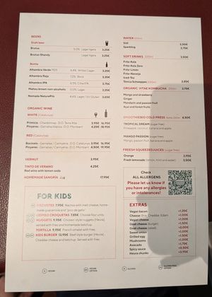  at Green&Burger in Catalunya