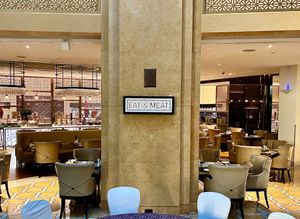 The venue  at Eat & Meat in Dubai