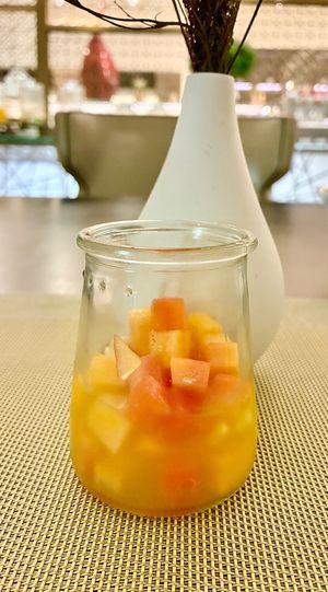 Fruit salad  at Eat & Meat in Dubai