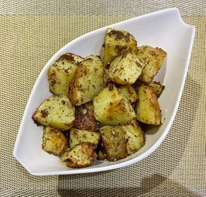 Zaatar potatoes  at Eat & Meat in Dubai