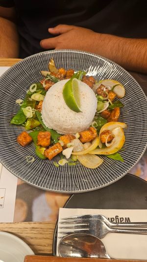 fire cracker  at Wagamama in 