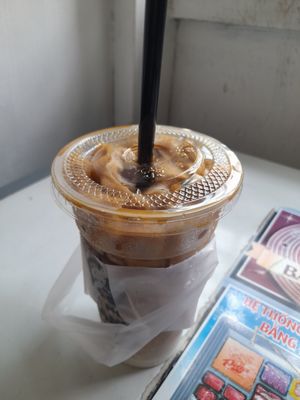 Nut milk coffee at Bánh Mì XANH - 148B Đề Thám in Ho Chi Minh City