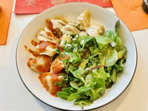 Wareniki  at Carotteria in Bautzen