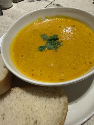 vegan soup  at FRØ in Siegen