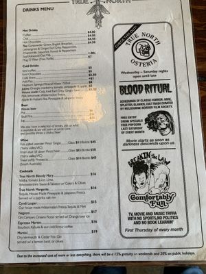   at True North in Coburg