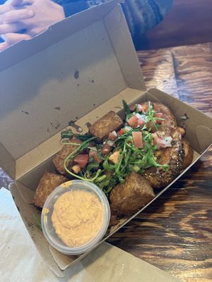 Fermental as anything with tofu  at True North in Coburg