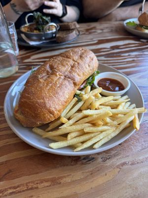 BLAT With Fries  at True North in Coburg