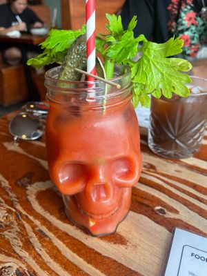 Vegan Bloody Mary  at True North in Coburg