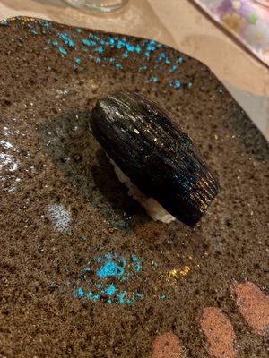 2025-12-27 sushi course 12 at Scent Gallery Cafe Mikayama - セントギャラリーカフェミカヤマ in Osaka