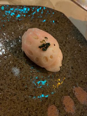 2025-12-27 sushi course 11 at Scent Gallery Cafe Mikayama - セントギャラリーカフェミカヤマ in Osaka