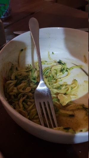 Zoodles at Armageddon Cake in Geelong