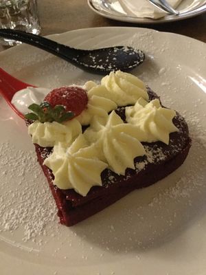 Red velvet vegan cake  at Armageddon Cake in Geelong