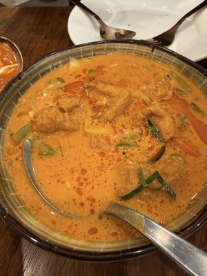 Sayur lodeh vegetables  at SIN - Bazil Kitchen - Jewel Changi Airport in East Singapore