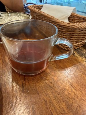 Ginger tea  at SIN - Bazil Kitchen - Jewel Changi Airport in East Singapore