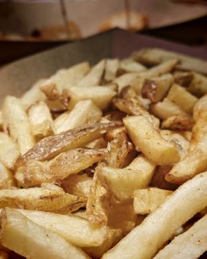 French fries at Green Farmer's - Faubourg du Temple in Paris