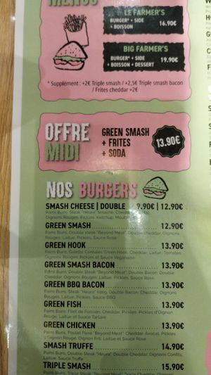  at Green Farmer's - Faubourg du Temple in Paris