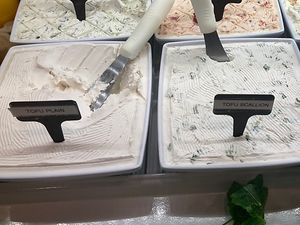 Tofu cream cheese   at 3rd Ave Jumbo Bagel Cafe in New York City
