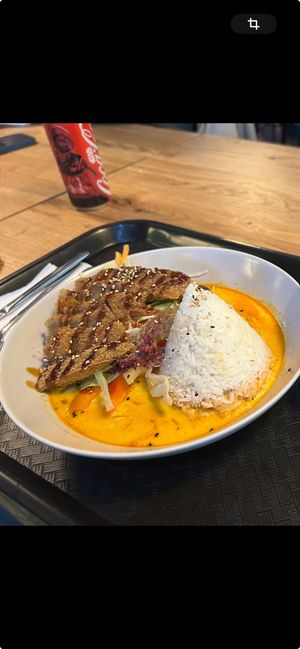 Red Curry with Duck  at Da Nang Vegan in Essen