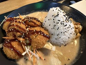 business lunch peanut sauce  at Da Nang Vegan in Essen