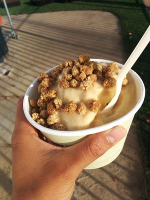 orange dreamsicle bowl at Choice Superfood Bar & Juicery in Carlsbad