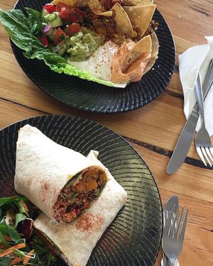 Burrito and Taco Bowl at Lavish Specialty Coffee in Geelong