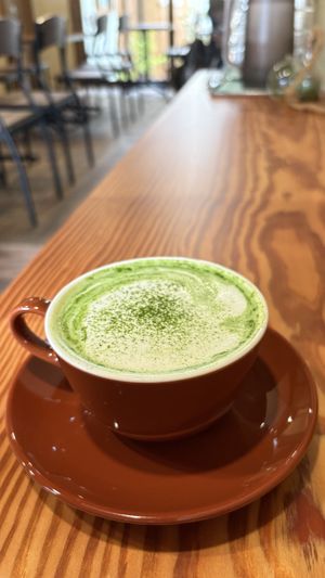 Matcha lattee  at Bien - ビアン in Kyoto