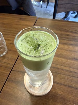 Coconut matcha  at Bien - ビアン in Kyoto