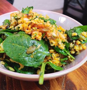 Salad of the day $14.50 at Mama Said Cafe in Red Hill