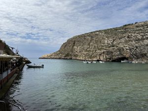 The view   at Mal Moll in Munxar