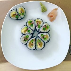 La Cocinita Verde's Vegan Sushi at La Cocinita Verde in Bogota