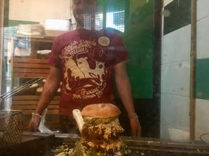 Doble Lenteja Hamburguesa  at La Cocinita Verde in Bogota