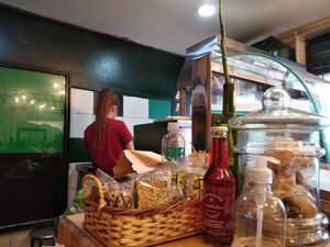 Small place. This is the kitchen. at La Cocinita Verde in Bogota