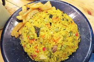 Paellota
A paella type dish. Pretty tasty! at La Cocinita Verde in Bogota