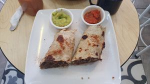 Burro at La Cocinita Verde in Bogota